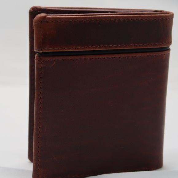 Leather Bifold Credit Card Wallet - Picture 4 of 4